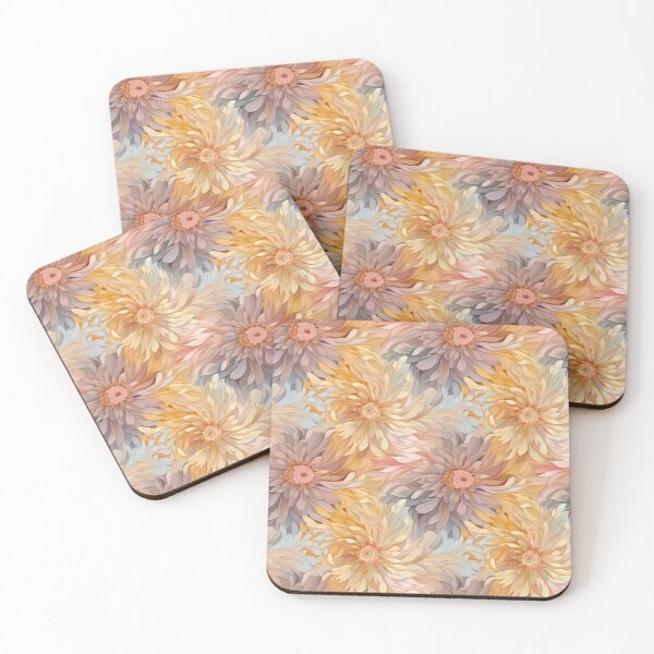Item preview, Flower petal swirls in soft pastel colours designed and sold by Adriano Carrideo.
