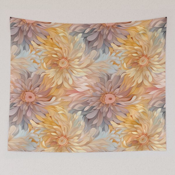 Item preview, Flower petal swirls in soft pastel colours designed and sold by Adriano Carrideo.