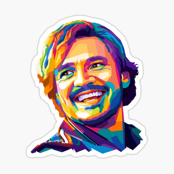 Item preview, Pedro Pascal Pop Art designed and sold by SiksisArt.