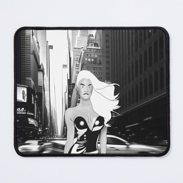 Item preview, A model in the big city (black and white versión) designed and sold by Fox551.