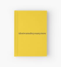 Billie Eilish idontwannabeyouranymore Notizbuch