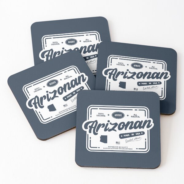 Item preview, Authentic Arizonan Cool Vintage Light Stamp Print Arizona Resident Gift  designed and sold by semisoberme.