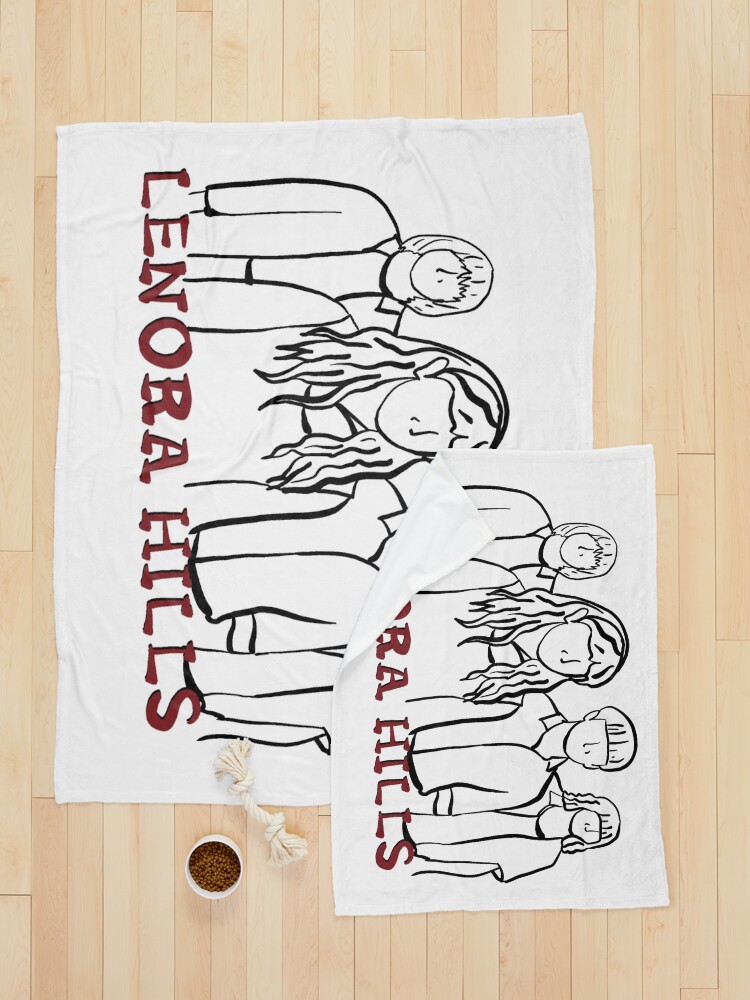Thumbnail 5 of 6, Pet Blanket, Stranger Things Lenora Hills designed and sold by DinoCatastrophe.