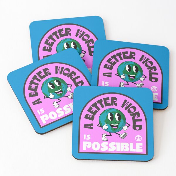 Item preview, A Better World Is Possible - Earth designed and sold by Picket Club.