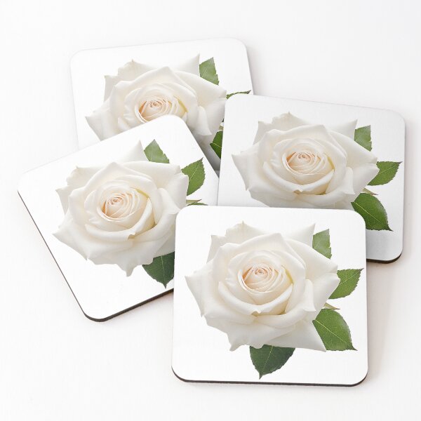 Item preview, white rose love beautyful lovely pure designed and sold by Amser77.