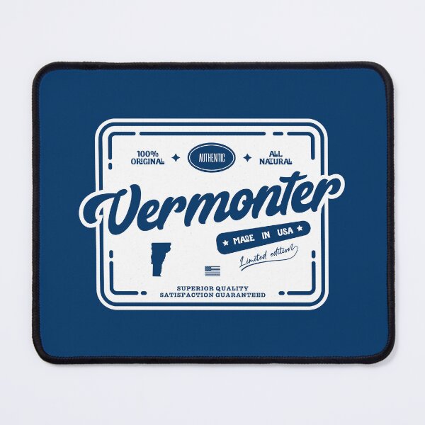 Item preview, Authentic Vermonter Cool Vintage Light Stamp Print Vermont Resident Gift  designed and sold by semisoberme.