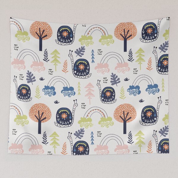 Item preview, Snails & Rainbows designed and sold by theartisanco.