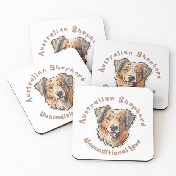 Item preview, Australian Shepherd - Unconditional Love designed and sold by Patrick Edwards.