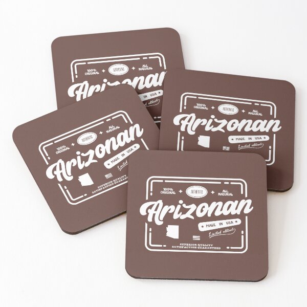 Item preview, Original Arizonan Cool Vintage Light Stamp Print Arizona Resident Gift  designed and sold by semisoberme.