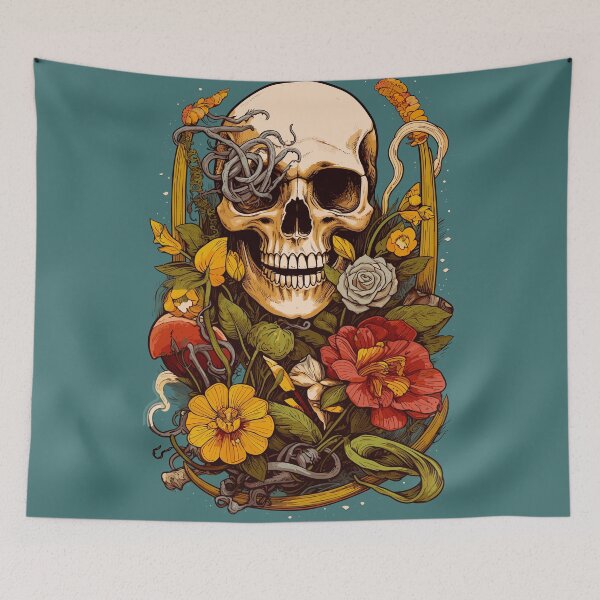 Item preview, Blossom Bones Encounter: Unique Garden Skull Mastery designed and sold by Cheeky Companions.