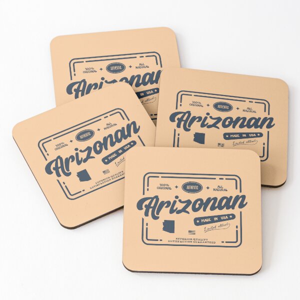 Item preview, Authentic Arizonan Cool Vintage Dark Stamp Print Arizona Resident Gift  designed and sold by semisoberme.