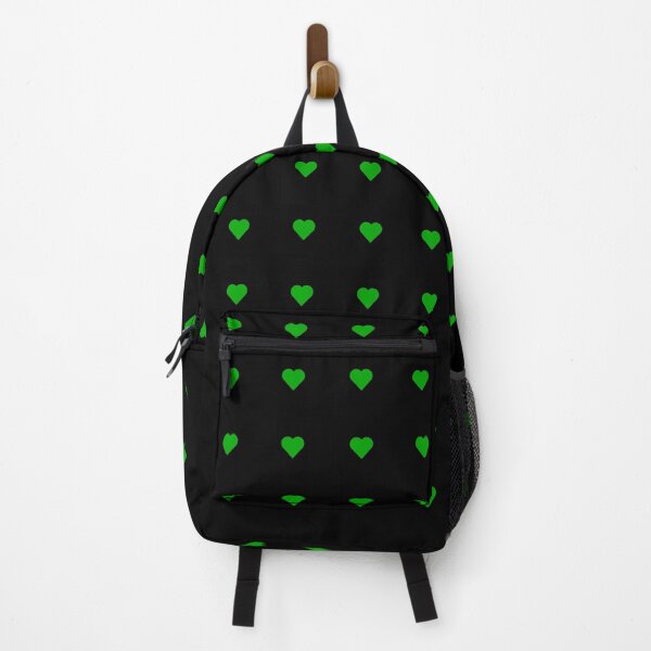 Item preview,  Leaf Green Heart on Black designed and sold by AASparksDesigns.