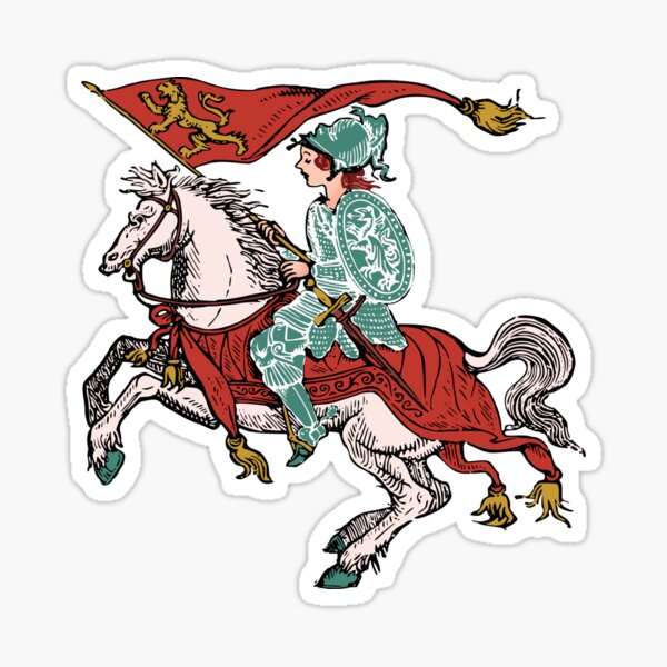 Item preview, Lady Knight - Strong Female Character designed and sold by thedangernoodle.