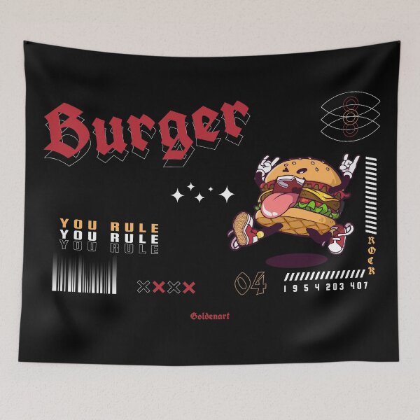 Item preview, Burger designed and sold by Goldenart-.
