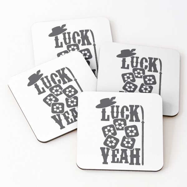 Item preview, Luck Yeah (Dark) designed and sold by Taveren-Tavern.