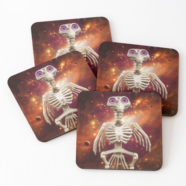 Item preview, Skelly in Outer Space designed and sold by heatherfriedman.