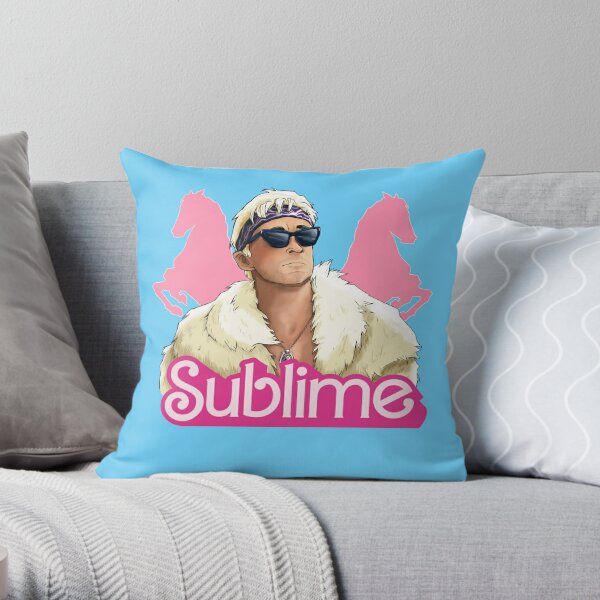 we love Ryan Gosling , Ken from the barbie movie | Throw Pillow