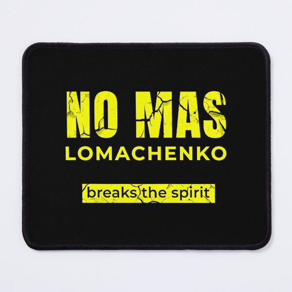 Item preview, No Mas - for Ukrainian Boxer Vasyl Lomachenko Fan designed and sold by LucretiaMaciels.