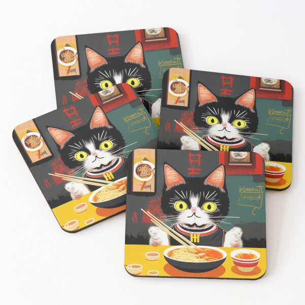 Item preview, Street Cat Ramen designed and sold by itzbart.