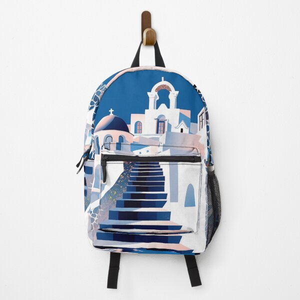 Item preview, "Santorini Blue" designed and sold by HUNZINATOR.