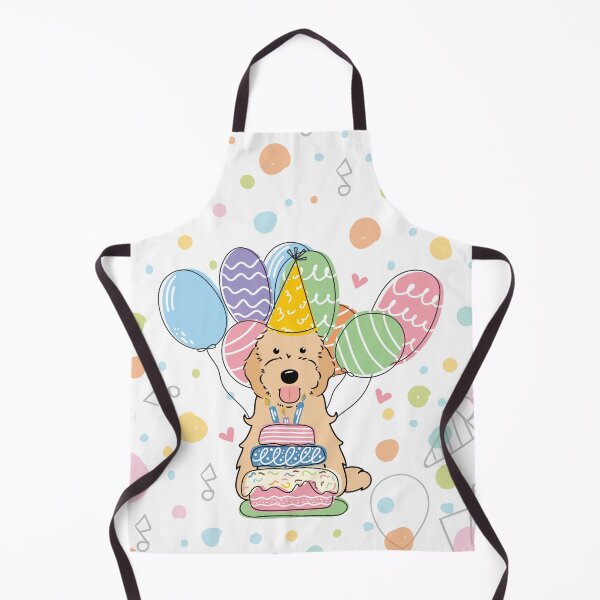 Item preview, Apricot Cockapoo Cavapoo Birthday Party designed and sold by Lulupainting.