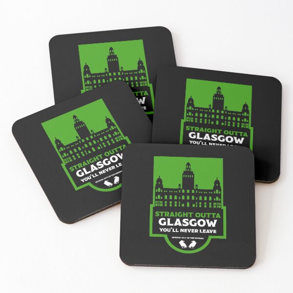 Item preview, Straight Outta Glasgow Scotland designed and sold by happygiftideas.