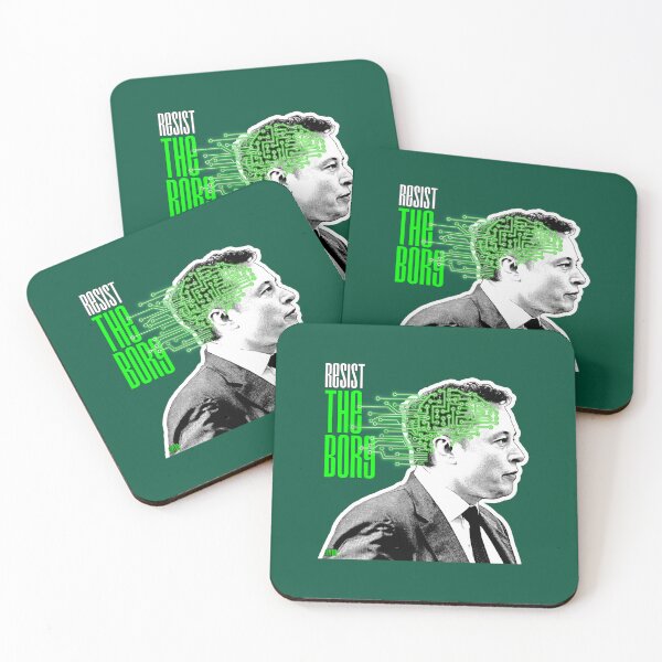 Item preview, Elon Musk NeuralinkResist The Borg designed and sold by GiftParamou333.