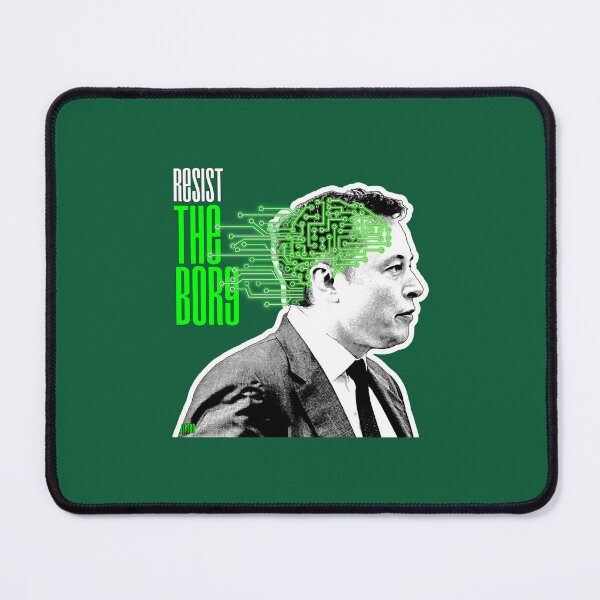 Item preview, Elon Musk NeuralinkResistir a los Borg designed and sold by GiftParamou333.