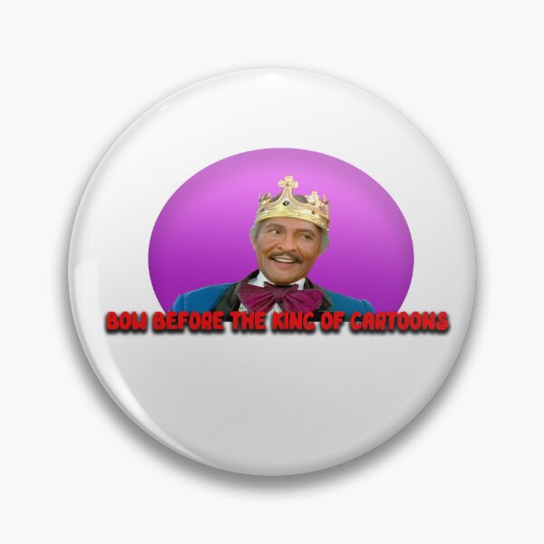 Item preview, "Bow Before The King of Cartoons" Pee-Wee's Playhouse inspired design designed and sold by Tomnel.