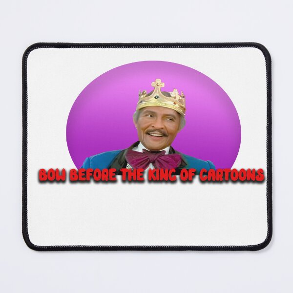 Item preview, "Bow Before The King of Cartoons" Pee-Wee's Playhouse inspired design designed and sold by Tomnel.