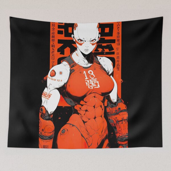 Item preview, androidgirl fighter designed and sold by ururuty.