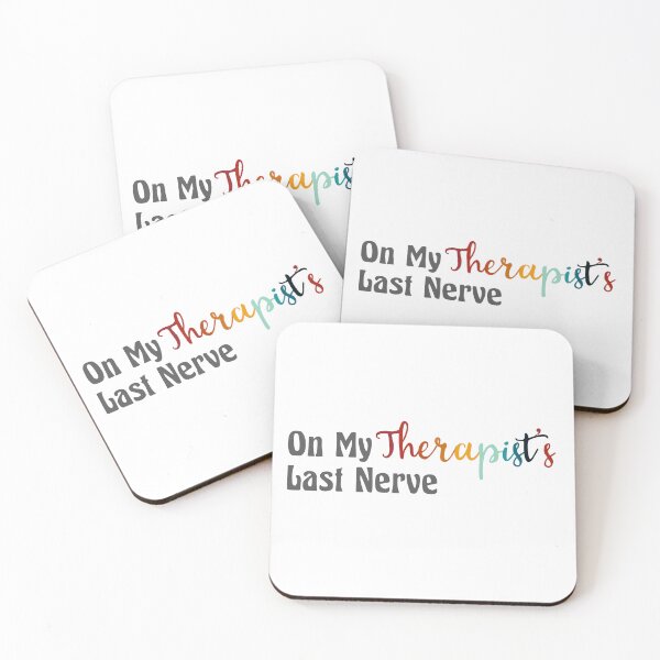 Item preview, On My Therapists Last Nerve | Funny | Therapist | Counselor | Therapy | Counseling | Funny Counselor designed and sold by ShoniwDesigns.
