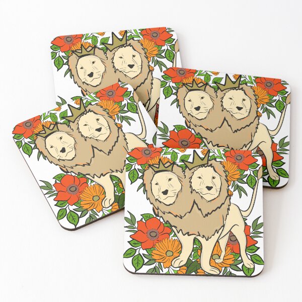Item preview, Double Lion King designed and sold by InkedEdges.