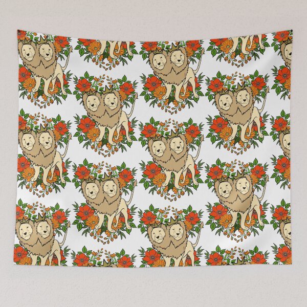 Item preview, Double Lion King designed and sold by InkedEdges.