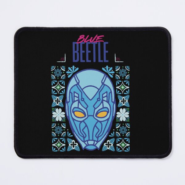 Item preview, Blue Beetle Floral Ornaments Big Face Outline designed and sold by BettnerVarner.