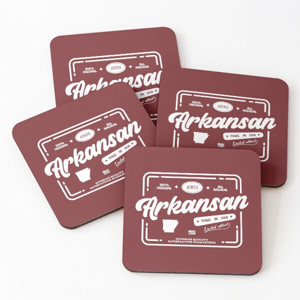 Item preview, Original Arkansan Cool Vintage Light Stamp Print Arkansas Resident Gift  designed and sold by semisoberme.