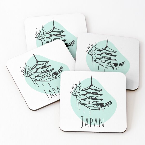Item preview, Japan doodle illustration designed and sold by mariakostory.