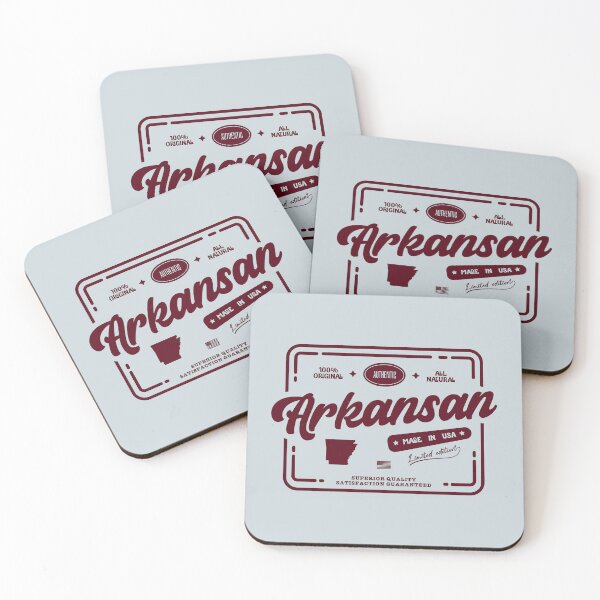 Item preview, Authentic Arkansan Cool Vintage Dark Stamp Print Arkansas Resident Gift  designed and sold by semisoberme.