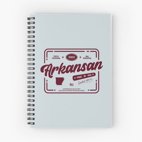 Item preview, Authentic Arkansan Cool Vintage Dark Stamp Print Arkansas Resident Gift  designed and sold by semisoberme.