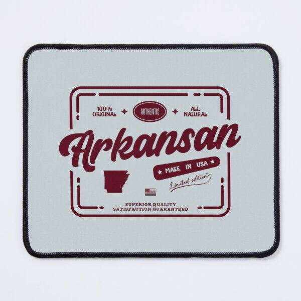Item preview, Authentic Arkansan Cool Vintage Dark Stamp Print Arkansas Resident Gift  designed and sold by semisoberme.