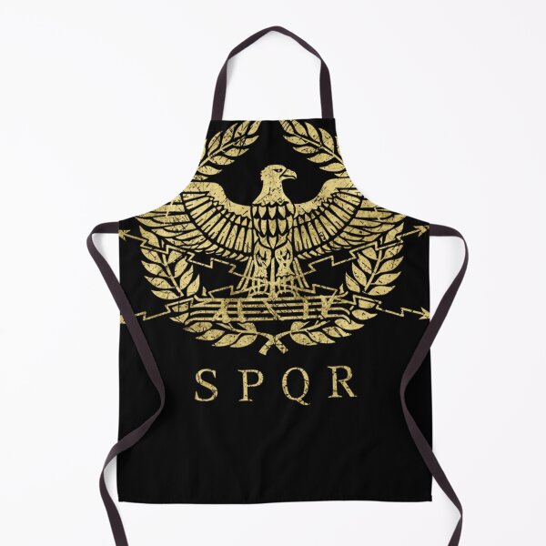 Item preview, Roman Empire Emblem SPQR Vintage Gold designed and sold by NewellKohler.