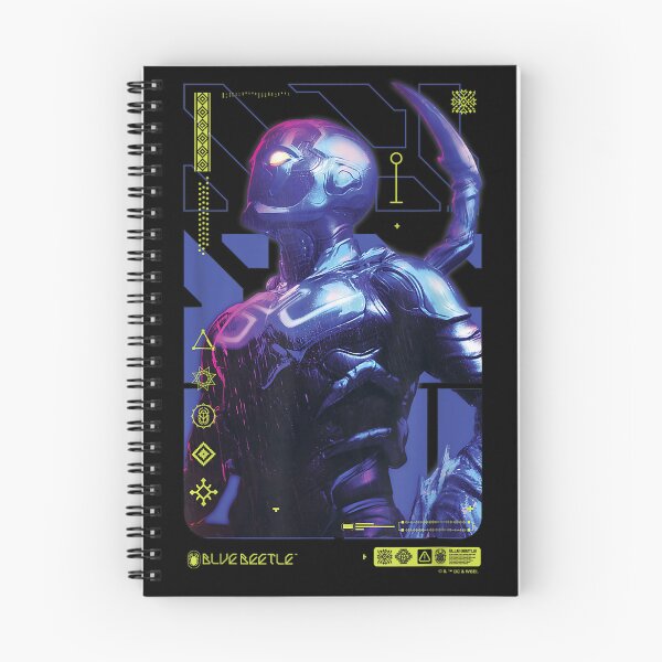 Item preview, Blue Beetle Heroic Pose Information Card designed and sold by BettnerVarner.