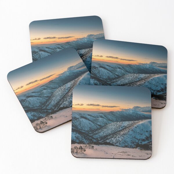 Item preview, Sunset out to Mt Feathertop designed and sold by brightmystic.
