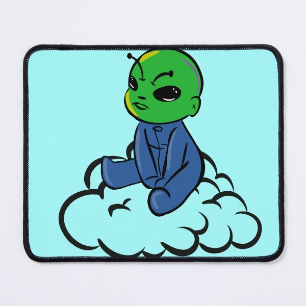 Item preview, Grumpy Alien Baby designed and sold by InkedEdges.