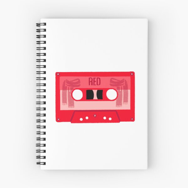 Artikelvorschau, Fan-Kunst Taylor Swift Red Mixtape-Musikillustration entworfen und verkauft von Lashmit Alcalá.