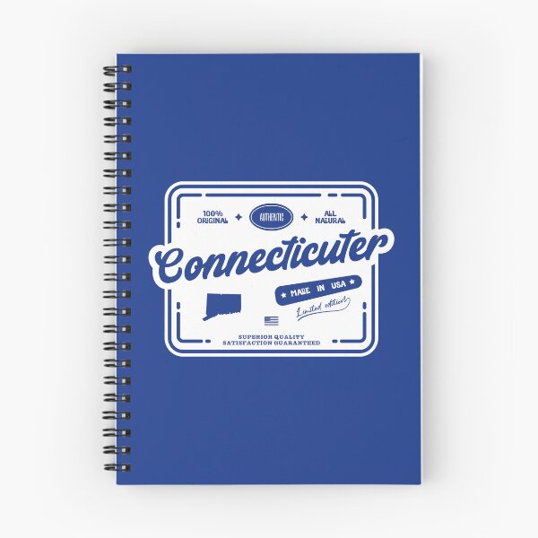 Item preview, Authentic Connecticuter Cool Vintage Light Stamp Print Connecticut Resident Gift  designed and sold by semisoberme.