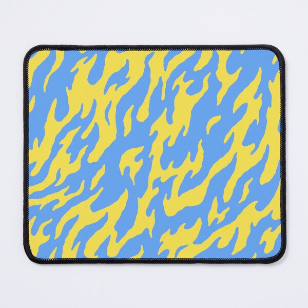 Item preview, Wildfire Pattern | 01 - Blue & Yellow designed and sold by this-is-fusk.