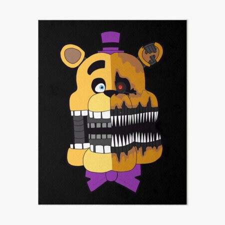 Nightmare Fredbear (Five Nights at Freddy's) Art Board Print for Sale by  TheMaskedHunter