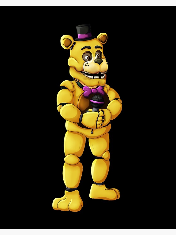 Nightmare Fredbear (Five Nights at Freddy’s) | Art Board Print