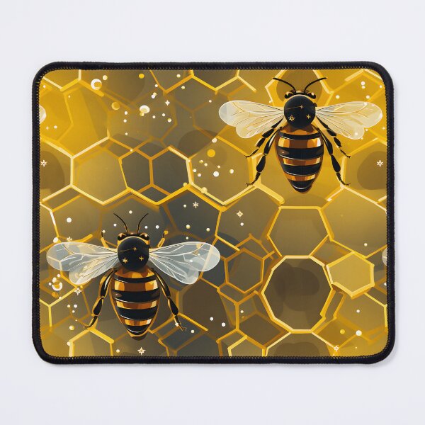 Item preview, Honeycomb and Bee Pattern 10 designed and sold by DigitalPatternx.